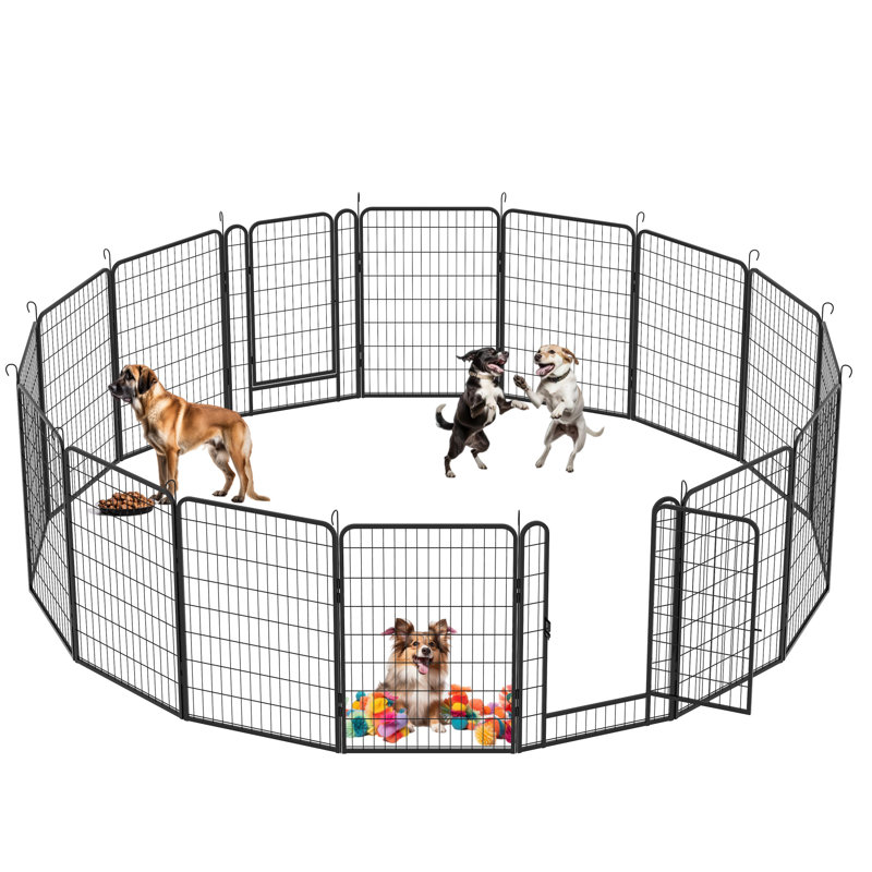 Parc animalier d'extérieur 16 panneaux