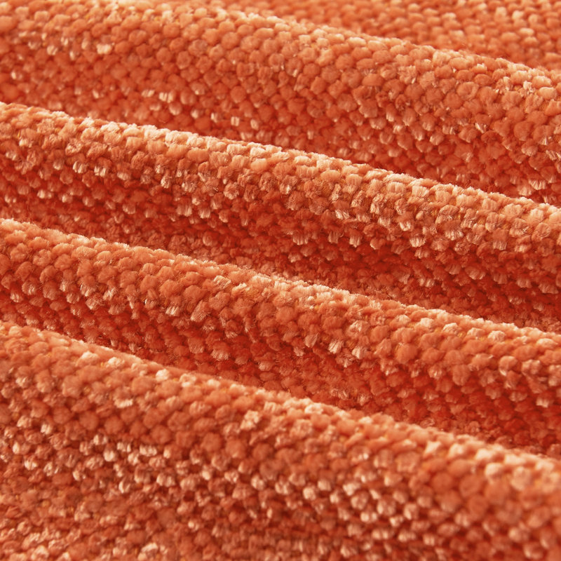 Jeté tricoté en cristal et chenille, Flamme, L 80 po x l 60 po
