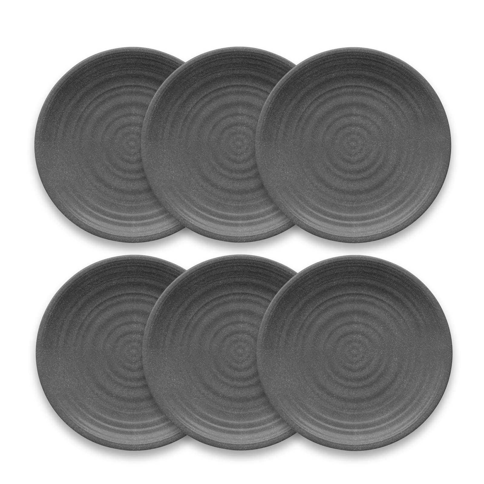 Denver Melamine Dinner Plate, Gray