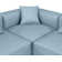 Canapé modulaire en similicuir de 7 pièces Houswerth
