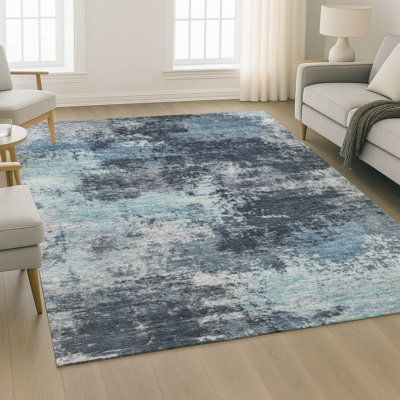 Tapis abstrait lavable à la machine de qualité supérieure Mayfield AMF2065