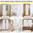 Blackout Room Divider Curtain for Bedroom, Curtain for Patio Sliding Door & Living Room Thermal Insulated Privacy Drapes, 1 Panel-207930291-207930288