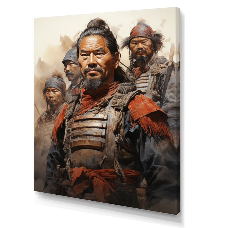 Yamit China Art Terracotta Warriors II, H 20 po x l 12 po x P 1 po, Toile tendue