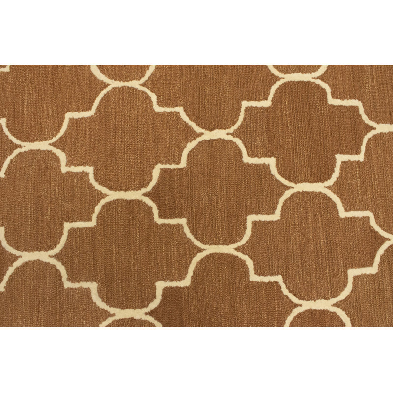 Tapis rectangulaire en laine 5 pi x 8 pi Makario