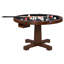 Table ronde en bois Datia tabac
