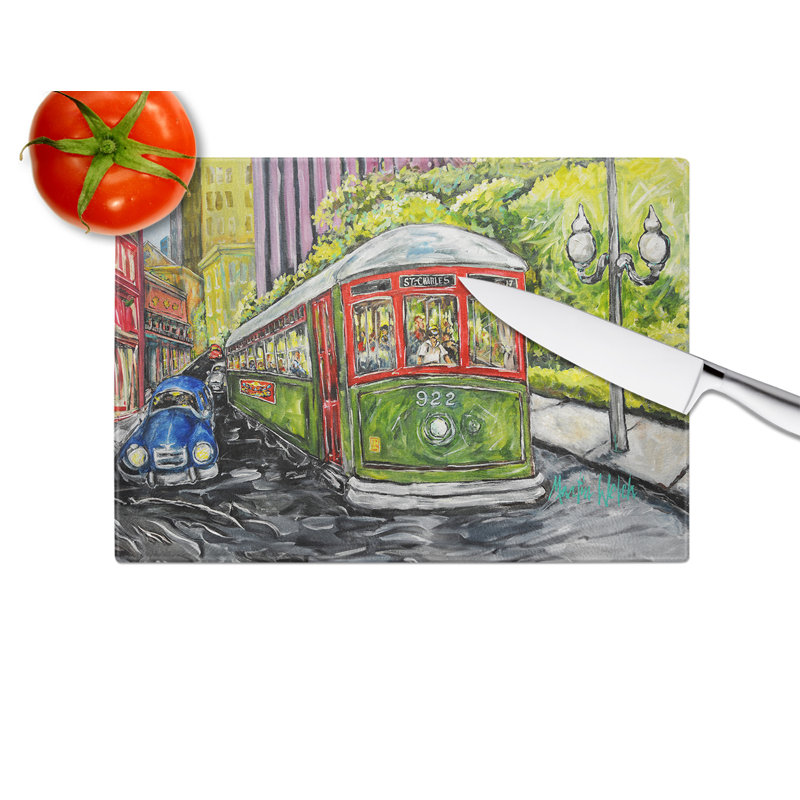 Planche à découper en verre Saint Charles n ° 922