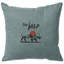 Coussin Wooded River Image - Stay Wild - Lin gris-661975496