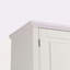 Armoire de rangement de salle de bain avec portes et tiroir, plusieurs espaces de rangement, tablette réglable-1832130258