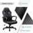 Ebern Designs Adjustable Reclining Ergonomic Faux Leather Swiveling PC & Racing Game Chair-213655173