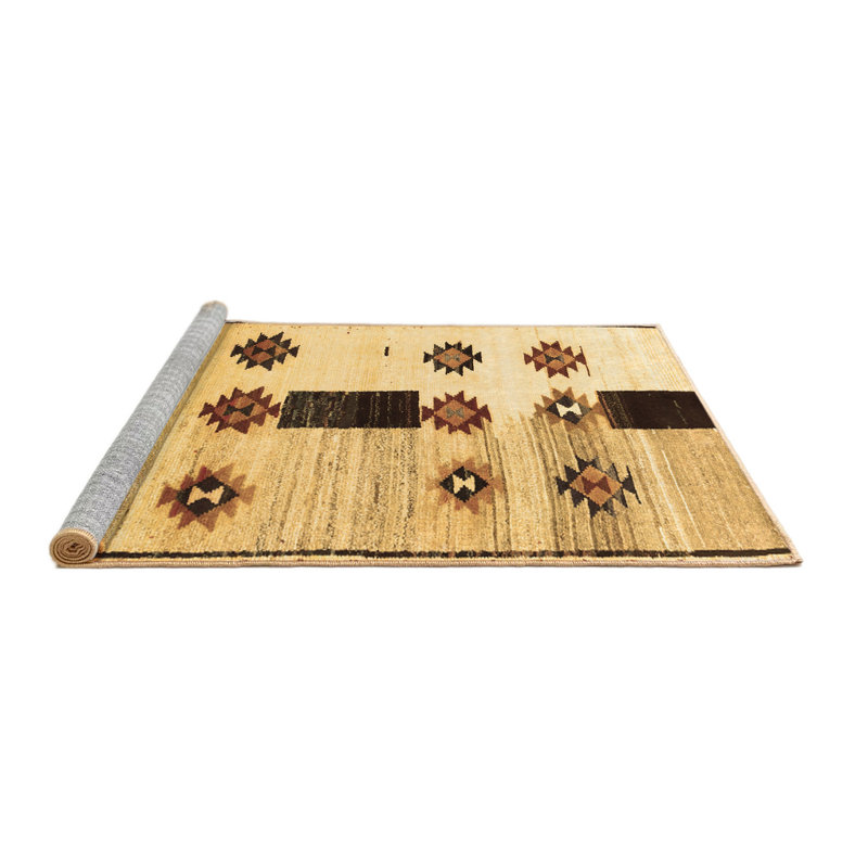 Khaliyl Performance Southwestern Indoor Rug, Round 6'