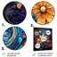 Décoration murale spirale spirale Kaléidoscope II-1338943395
