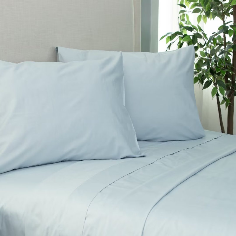 100% Long Staple Cotton 400 Thread Count Sateen Sheet Set | Luxury Hotel Collection Deep Pocket Bedding, OEKO-TEX® Certified