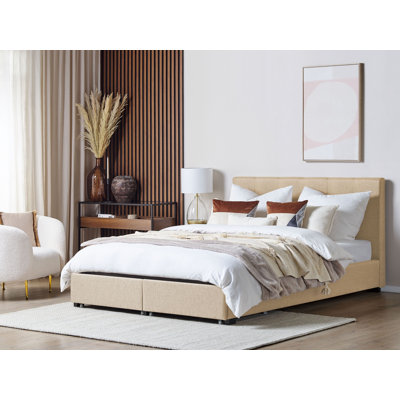 Lundys Upholstered Drawers Bed