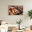 Art mural sur toile stylisé avec roches Canyon-1387712776