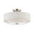 Areial Fabric Semi Flush Mount