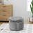 Helotes Tufted Round Cocktail Ottoman-1293180436