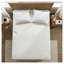 Surmatelas chauffant Queen avec double commande, couverture chauffante électrique en polyester blanc, 5 niveaux de chaleur et arrêt automatique-747881030