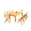 Surfliner Outdoor 11 - Piece Teak Dining Set