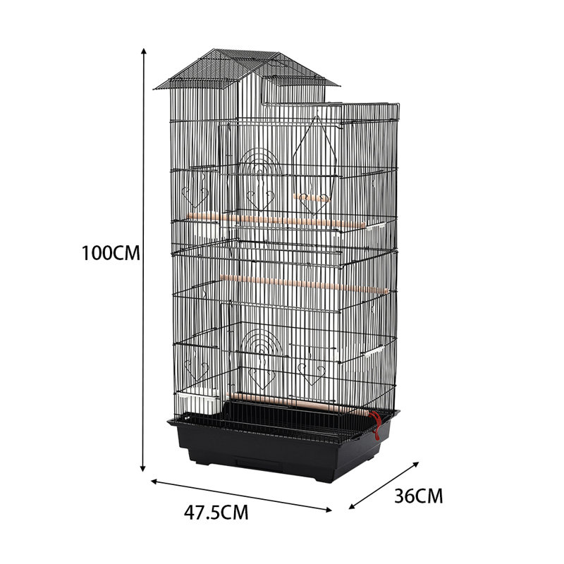 100cm Iron Floor Bird Cage