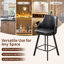 Tabouret de bar et de comptoir pivotant à dossier haut-1062960132-1062960129-1062417566
