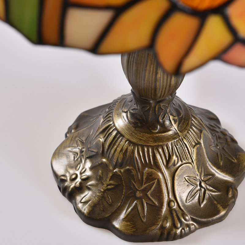 Anshita Resin Table Lamp, 18" H x 11.8" W x 11.8" D