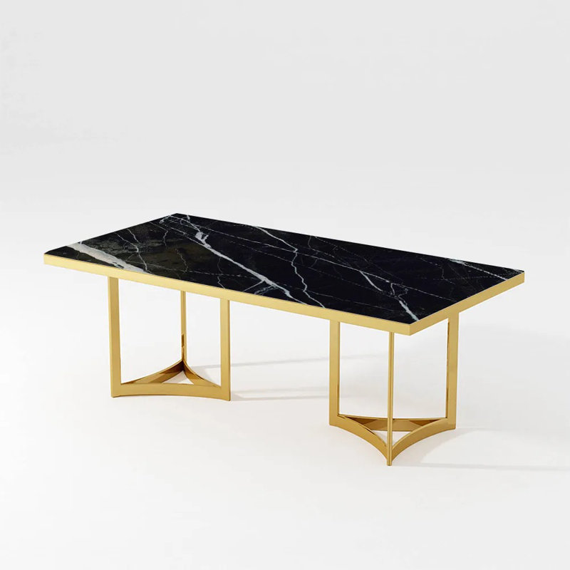 Table de salle à manger Bura, H 29,53 po x l 62,99 po x P 35,43 po