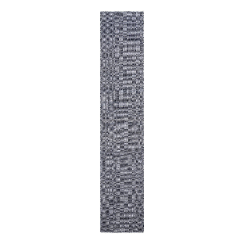 Tapis en laine Traetyn, Tapis de couloir 2 pi 7 po x 14 pi 1 po