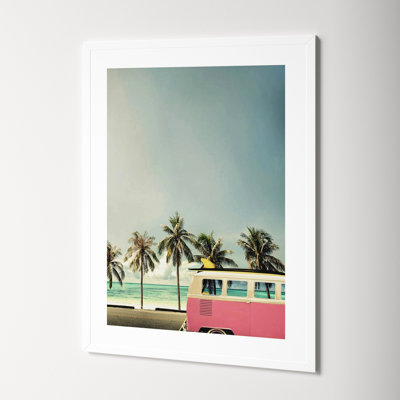 Raleigh "Surf Bus Pink" Photo Print