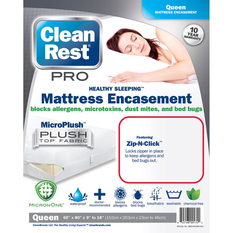 CleanRest Waterproof Mattress Protector - CleanRest