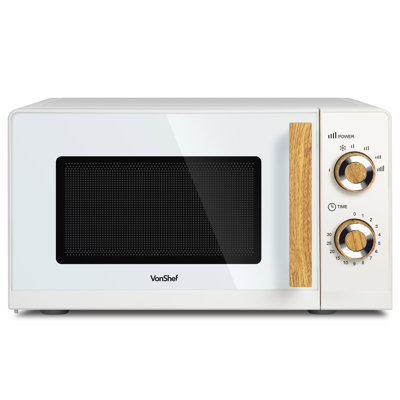 VonShef FIKA Range 45cm 3.645m³ L 700W - Watt Countertop Microwave