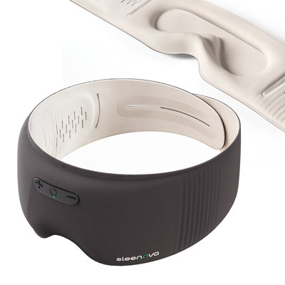 SoundMask Bluetooth Sleep Mask, Total Blackout, Ultra-Thin Speakers, 20H Battery