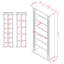 115cm H Storage Rack