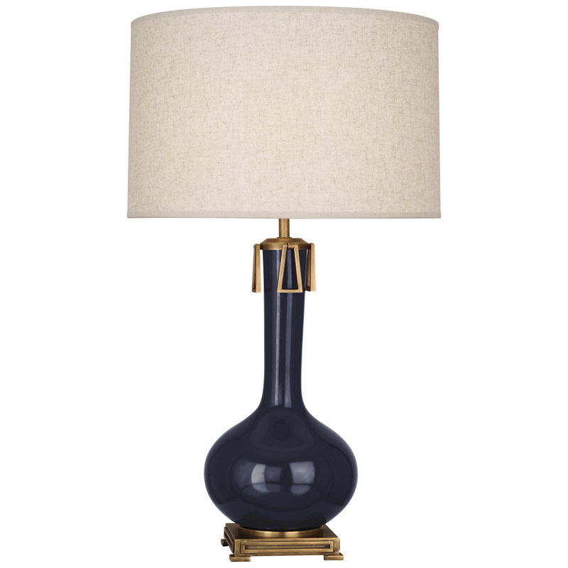 Athena Table Lamp, Midnight Blue