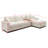 Modular Sectional Sofa With Storage Ottoman-1187141021
