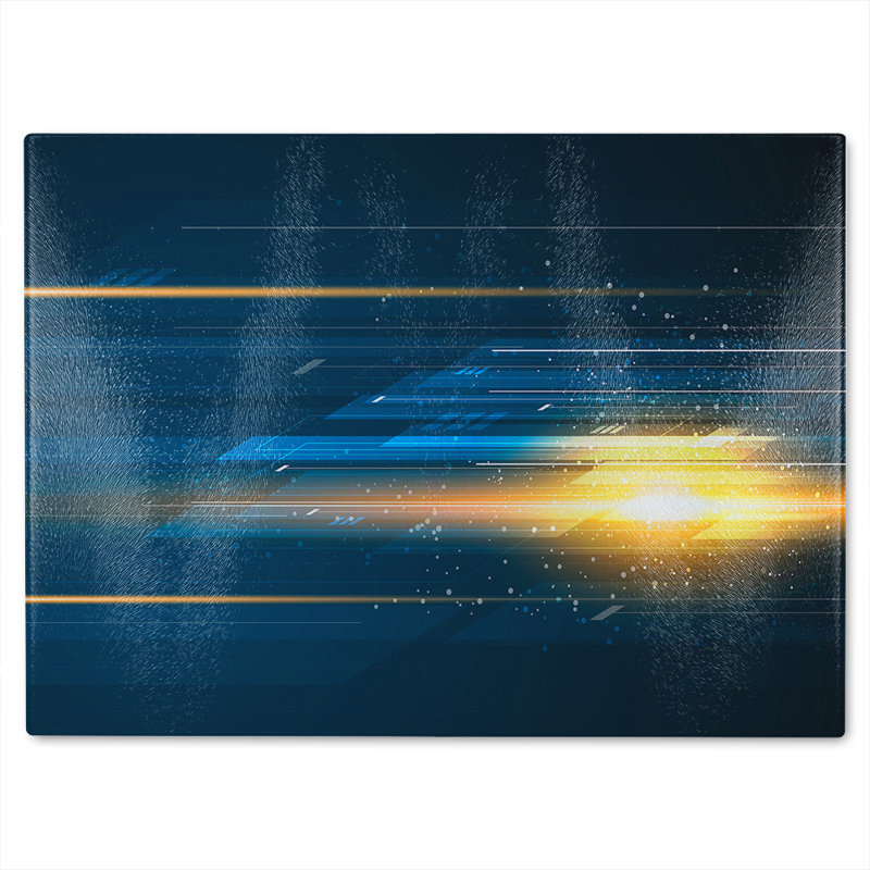 Speed Movement Glass Chopping Board
