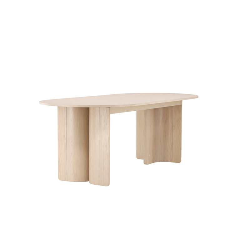 Parsaye Oval Dining Table, White
