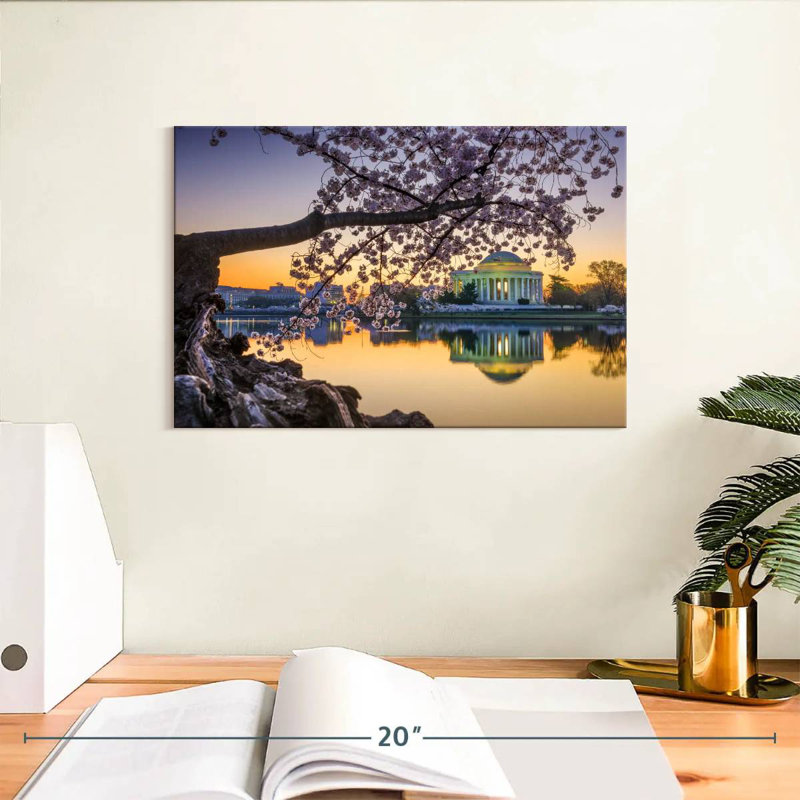 Harnek Springtime Washington DC, 8" H x 12" W