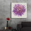 «Floral Portrait on Linen II» par Tim O'Toole, art mural en verre acrylique-776436791