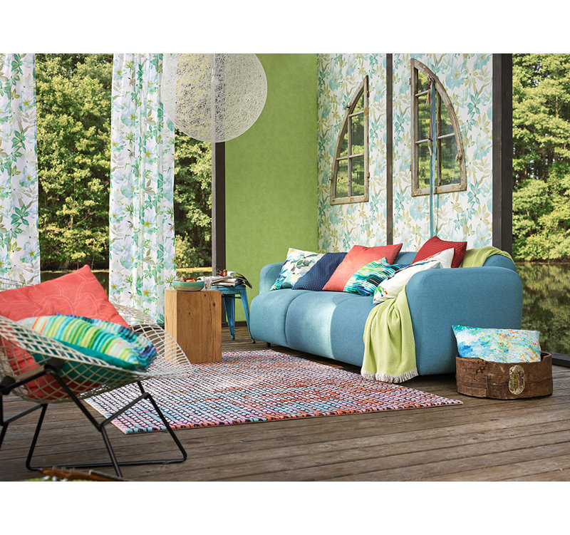 Dizzy Multi-coloured Indoor Rug, Rectangular 160 x 230cm