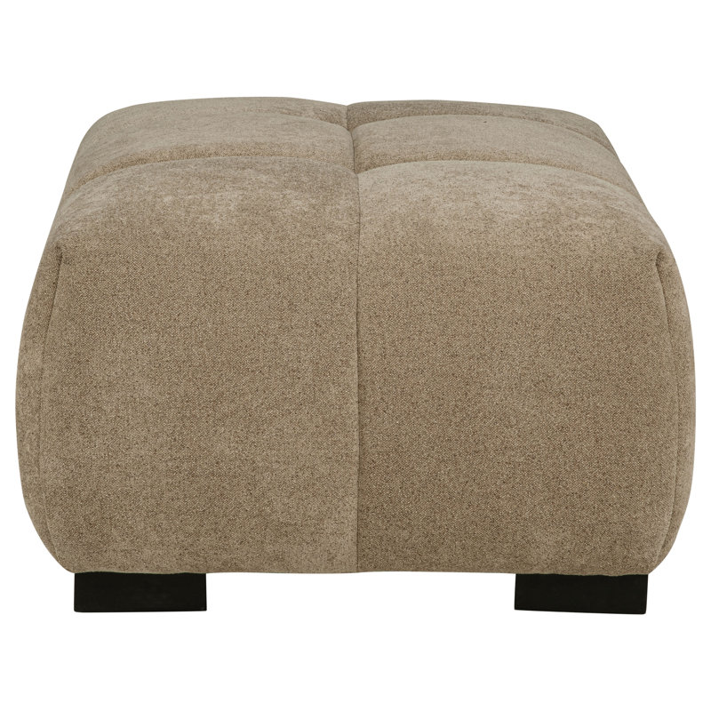 Octavia Upholstered Rectangular Ottoman Camel, Camel