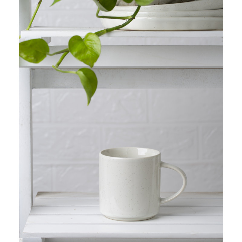 Stoneware Mug, White