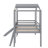 Endearing Twin Loft Bed With A Ladder, A Slide, And A Lovely House Design-114463710