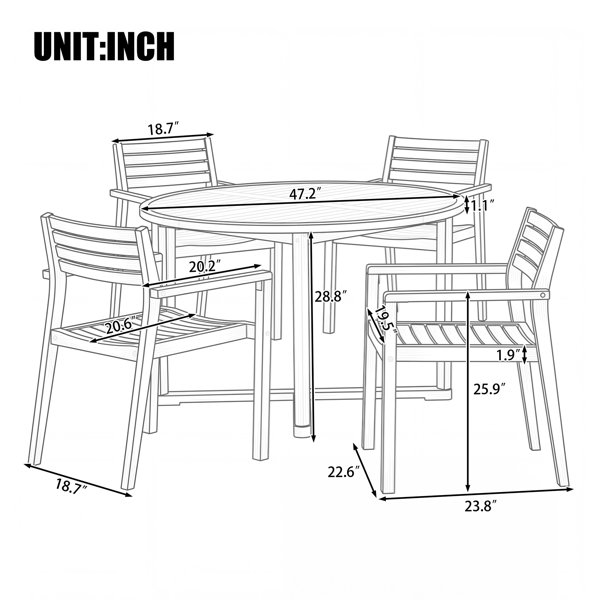 Dimensions du produit