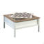 Table basse avec surface de jeu d'échecs