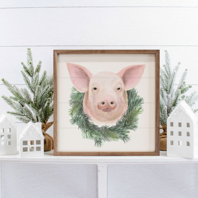 Couronne de cochon blanc