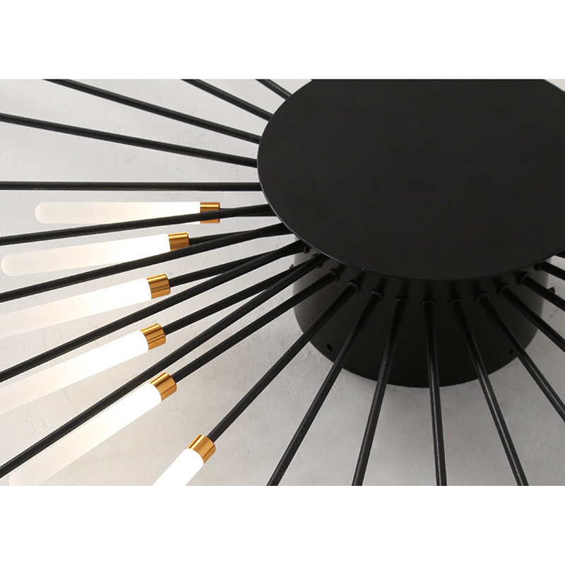 LED Ceiling Light, Matte Black