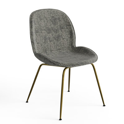 18'' H Fabric Upholstered Metal Side Chair
