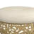 Kaye Backless Metal Vanity Stool