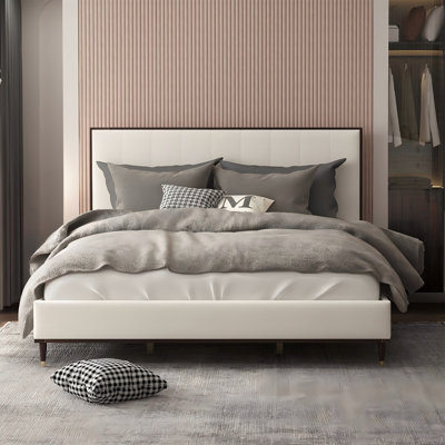 Upholstered Queen Panel Bed