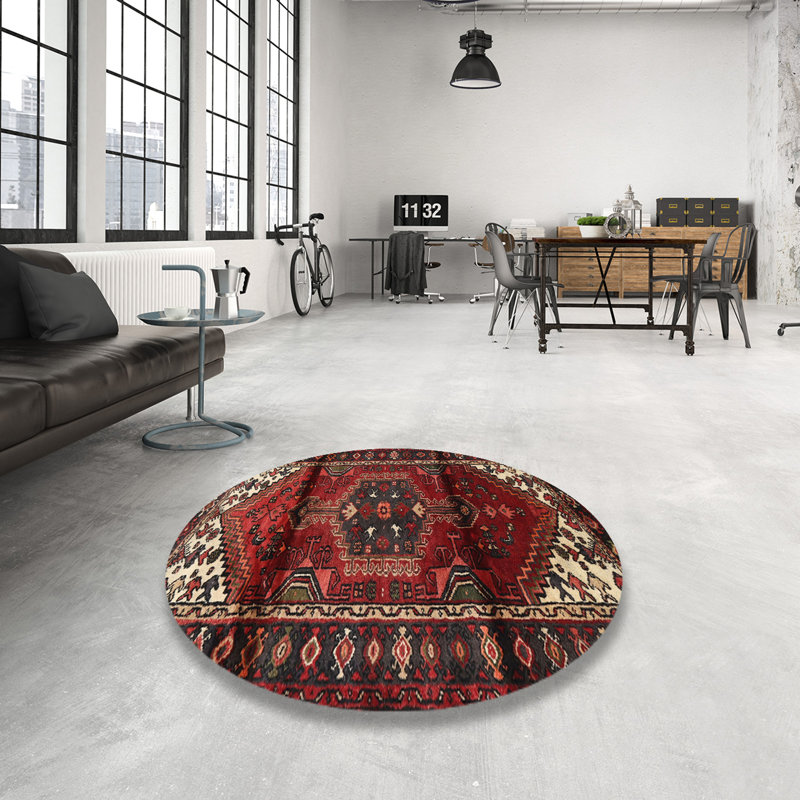 Oriental Indoor Rug, Round 7'